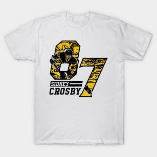 Sidney Crosby Pittsburgh Offset T-Shirt